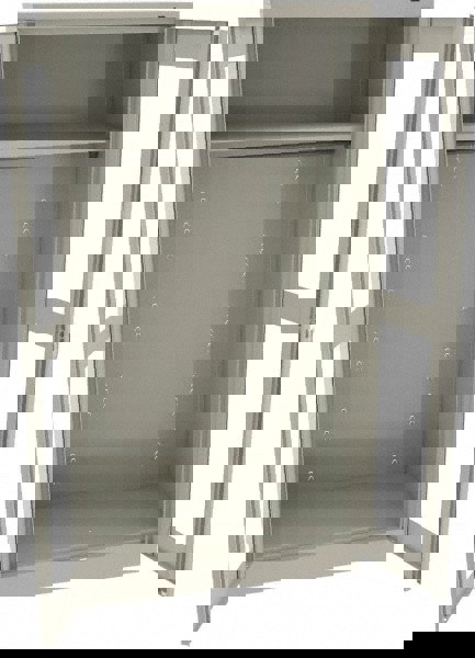 2 Shelf Wardrobe Storage Cabinet